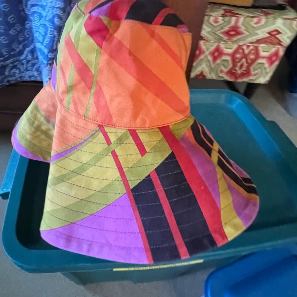 Trina Turk colorful hat - perfect summer hat!!!